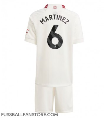 Manchester United Lisandro Martinez #6 Replik 3rd trikot Kinder 2023-24 Kurzarm (+ Kurze Hosen)